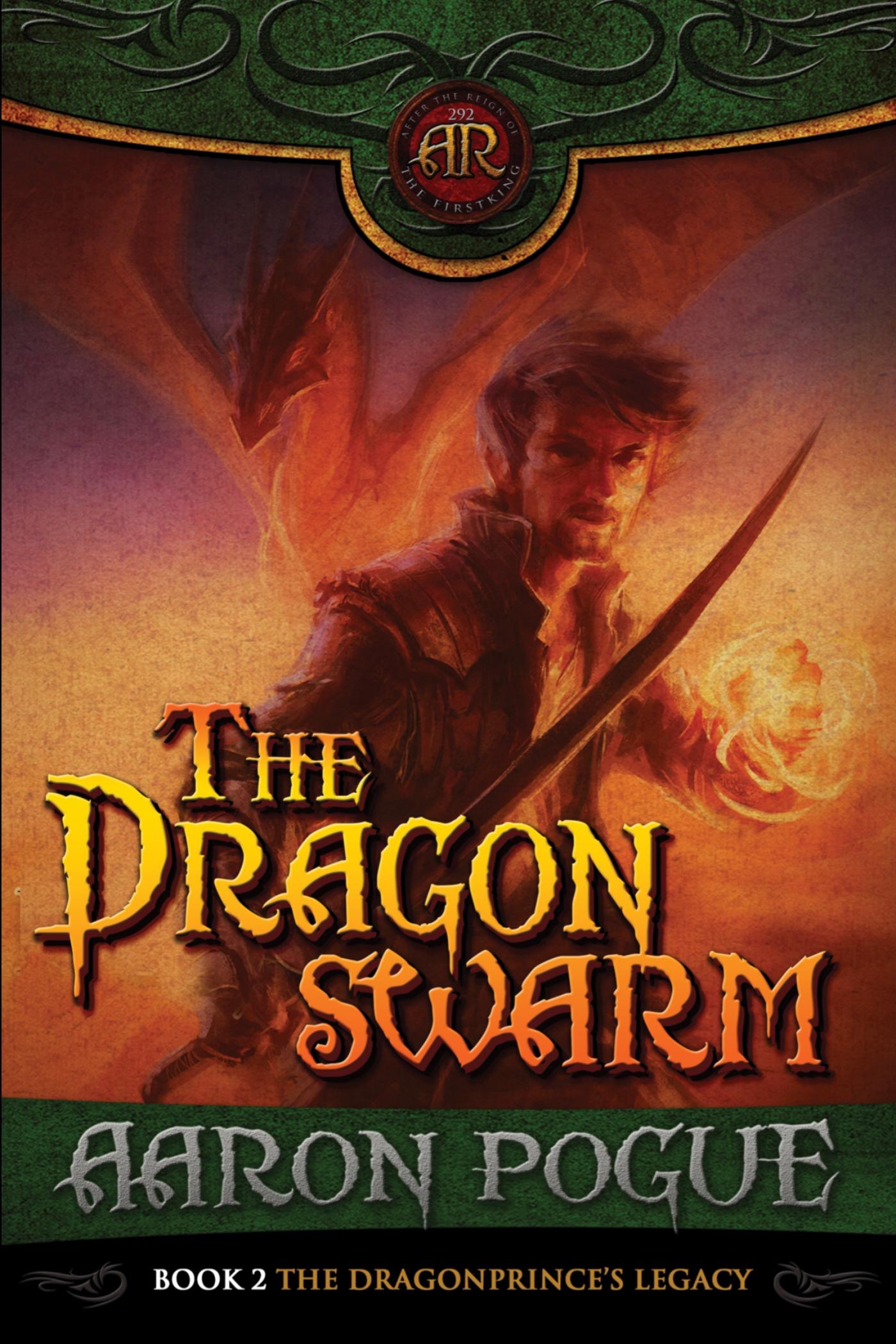 Aaron Pogue - The Dragonswarm artwork