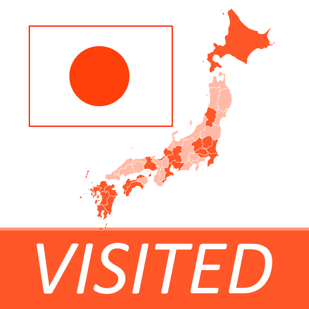Visited Japan MapJapan Travel Log for Where You've Been