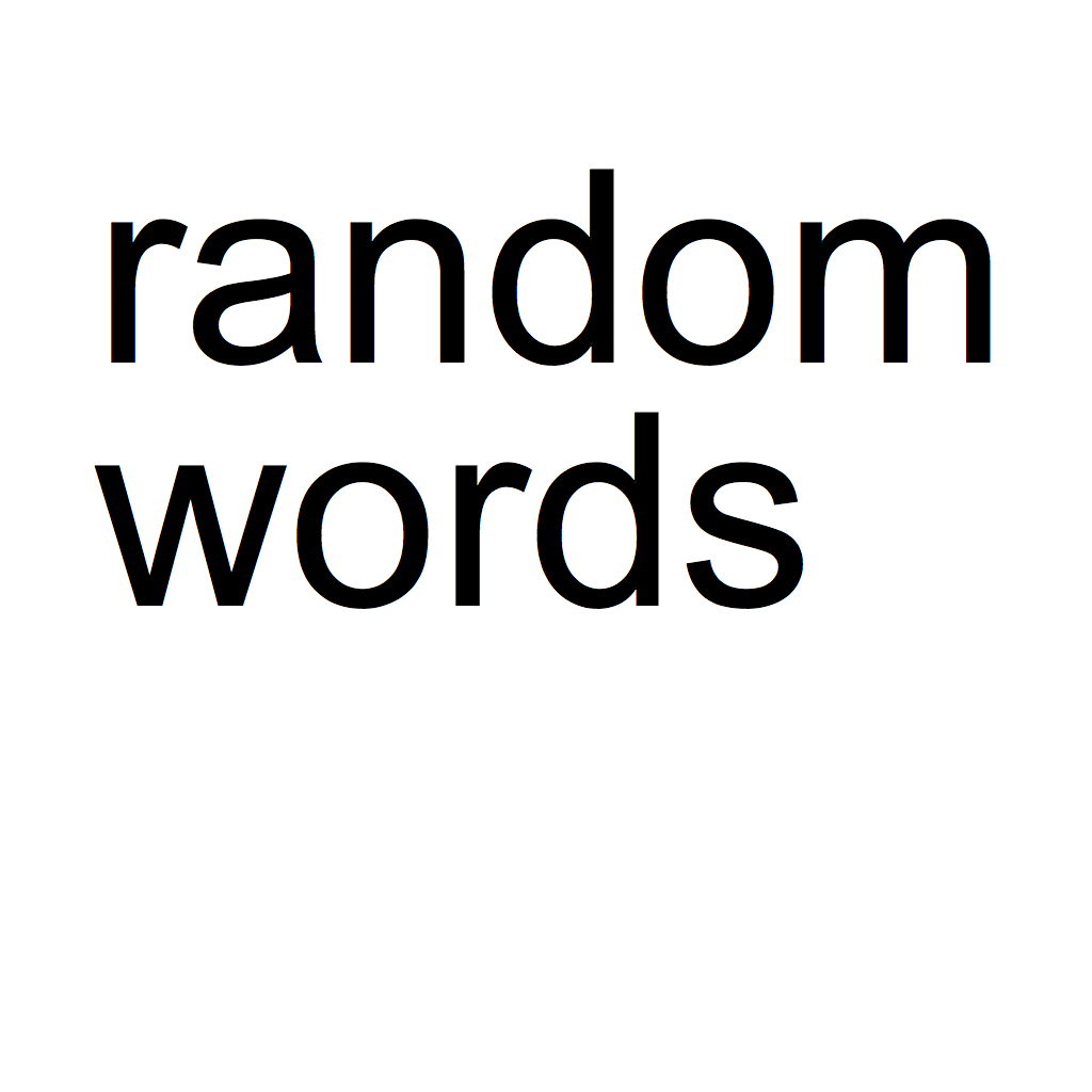 random word