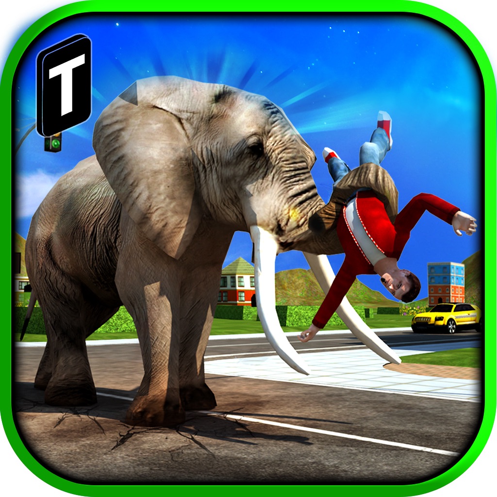 Angry Elephant Attack 3D