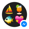 Messenger用絵文字キーパッド - あなたのメッセージに添えるための無料絵文字キーボード、ステッカー、顔文字、フォント - Apalon Apps