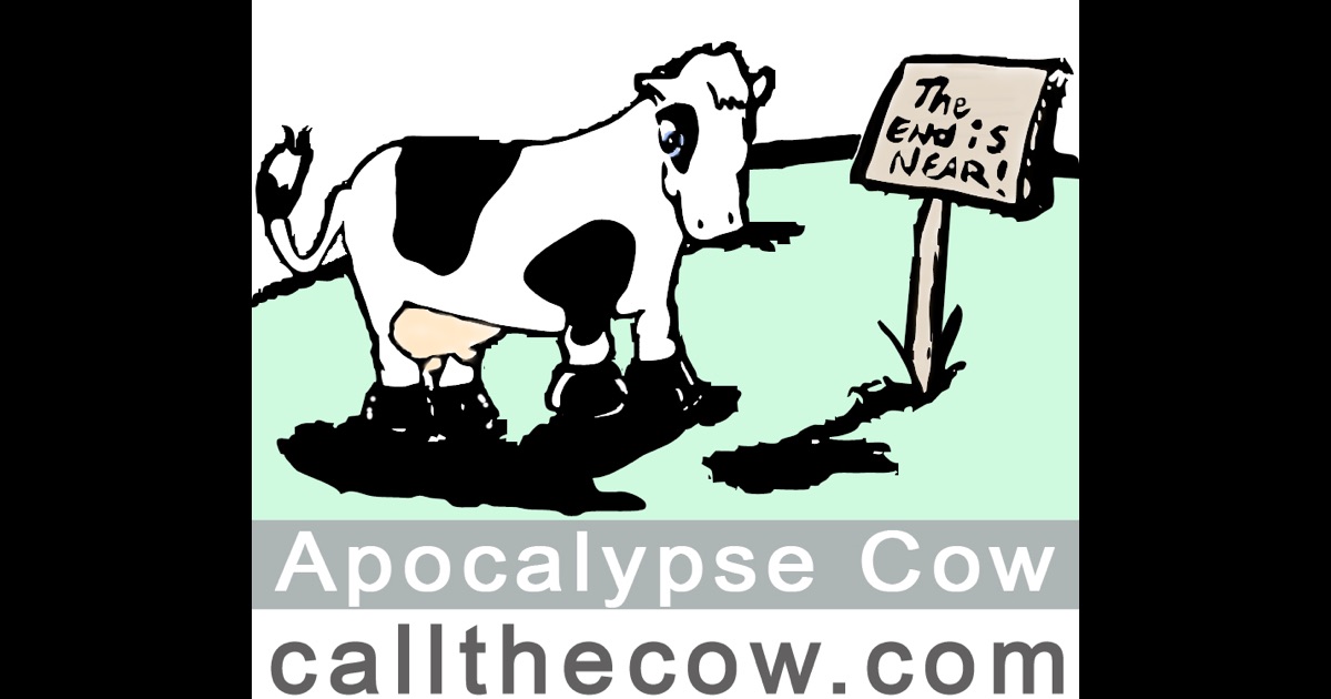 apocalypse cow poster
