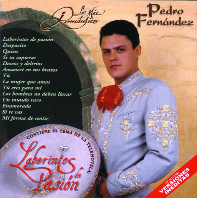 Lo Mas Romantico De Pedro Fernandez Album Cover