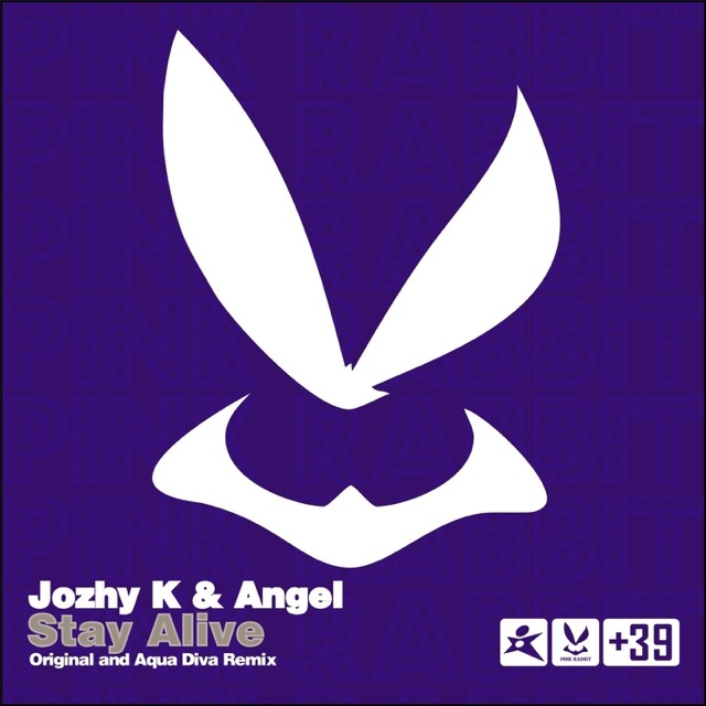 Jozhy K & Angel Stay Alive (Original and Aqua Diva Remix) - Single Album Cover
