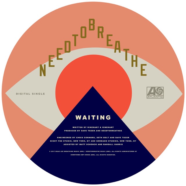 NEEDTOBREATHE WAITING - Single Album Cover