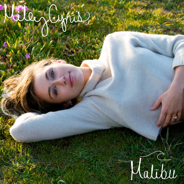 Miley Cyrus Malibu - Single Album Cover