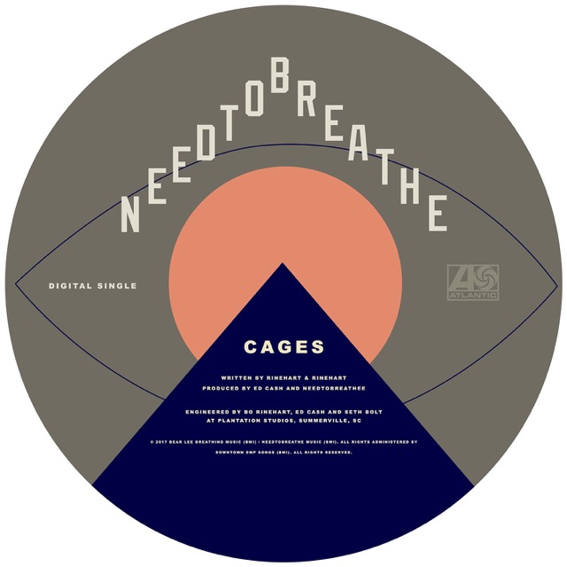 NEEDTOBREATHE CAGES - Single Album Cover