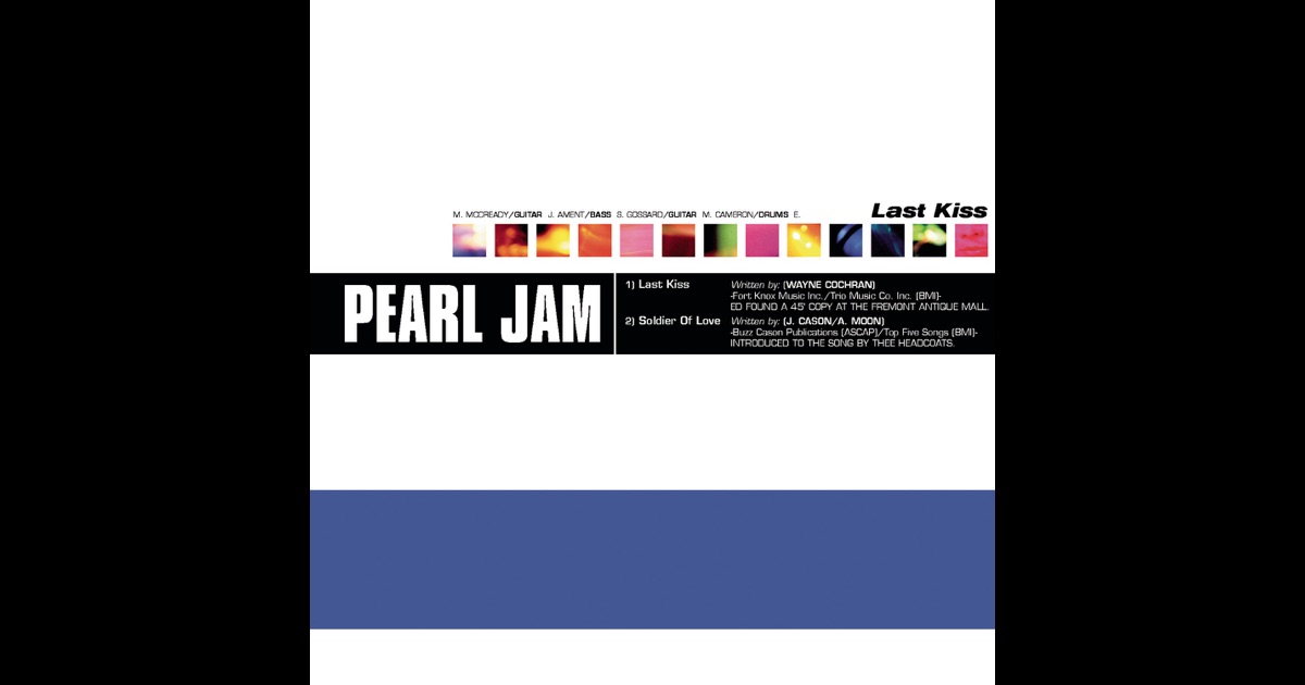 Last Kiss Pearl Jam 37