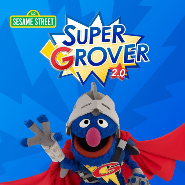 super grover flocked pop