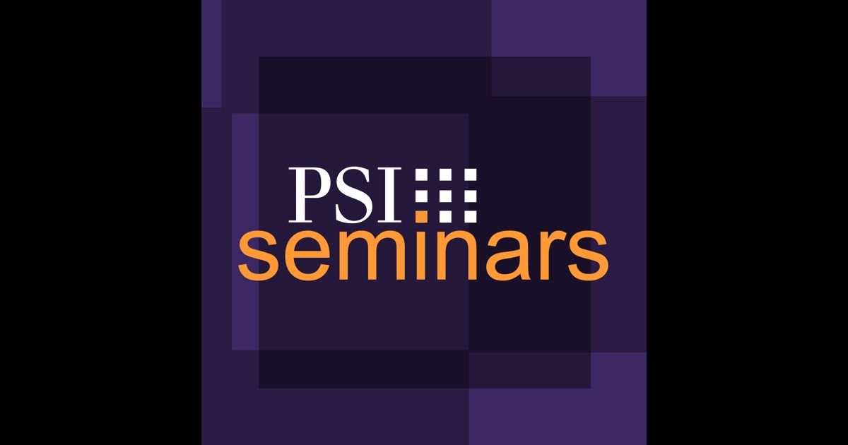 PSI Seminars Podcast by PSI Seminars on iTunes