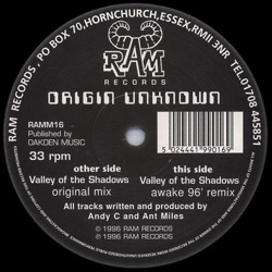 Origin Unknown - Valley of the Shadows
