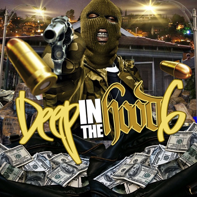 Lil Wayne, Wiz Khalifa & Imagine Dragons Deep in the Hood, Vol. 6 Album Cover