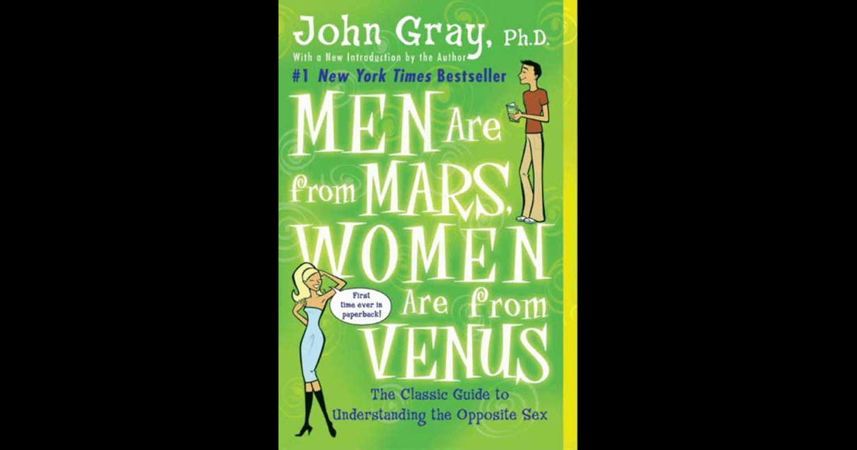 Men Are From Mars Women Are From Venus By John Gray On Ibooks