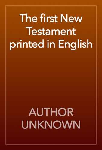 The first New Testament printed in English