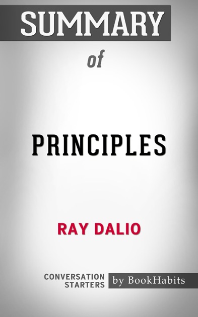 principles ray dalio summary