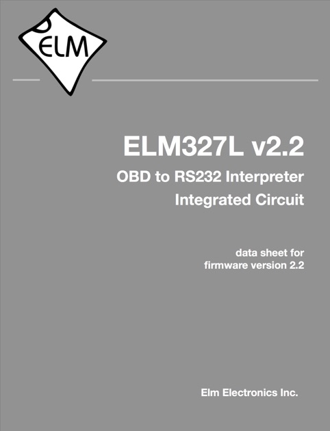 elm327l v2.2elm electronics on ibooks elm327l v2.2elm electronics on ibooks, Wiring diagram