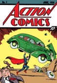 Jerry Siegel & Joe Shuster - Action Comics (1938-2011) #1 artwork
