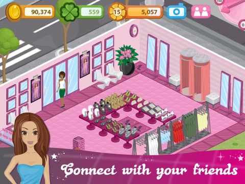 Screenshots of Fashion City - World of Fashion for iPad