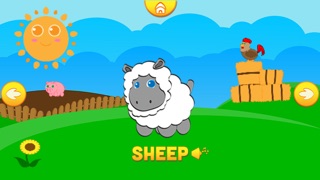 Screenshots of Funny Animals for baby and preschool toddler - Play and learn for iPhone