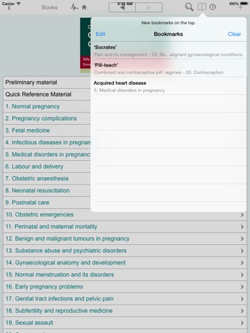 Oxford Handbook of Obstetrics and Gynaecology, Second Edition screenshot 10
