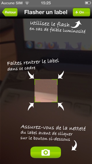 Capture d’écran iPhone 3