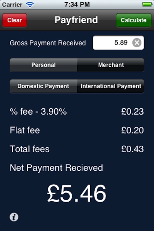 Payfriend Uk Paypal Fee Calculator By Pcdev Limited Payfriend Uk Paypal Fee Calculator