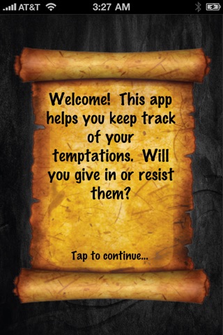 Captura de pantalla del iPhone 3