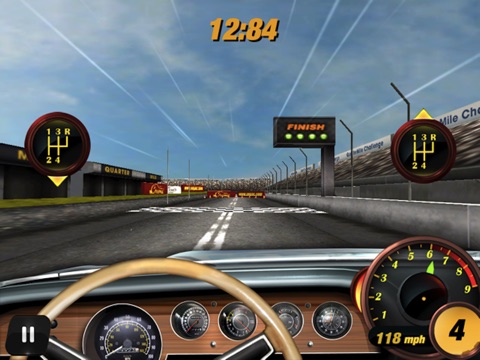 Screenshots of Quarter Mile Challenge Drag Race for iPad