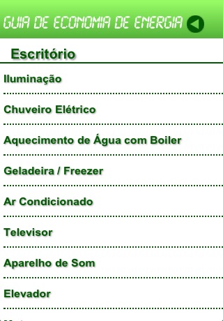 Captura de tela do iPhone 3