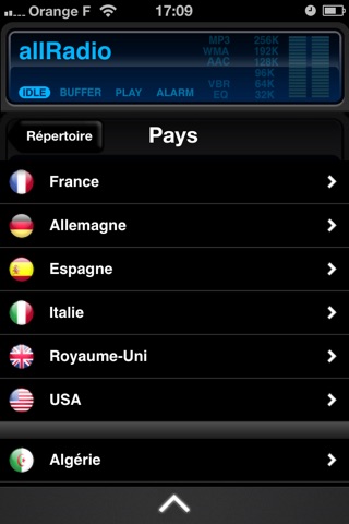 Capture d’écran iPhone 3
