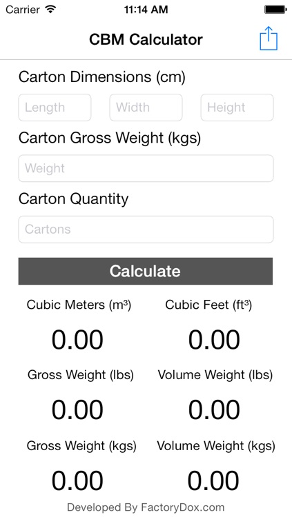Cbm calculator online