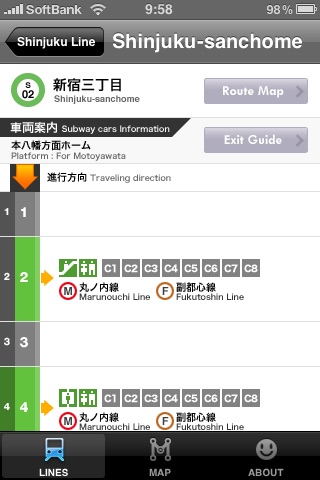 Japan Subway Route Ma... screenshot1