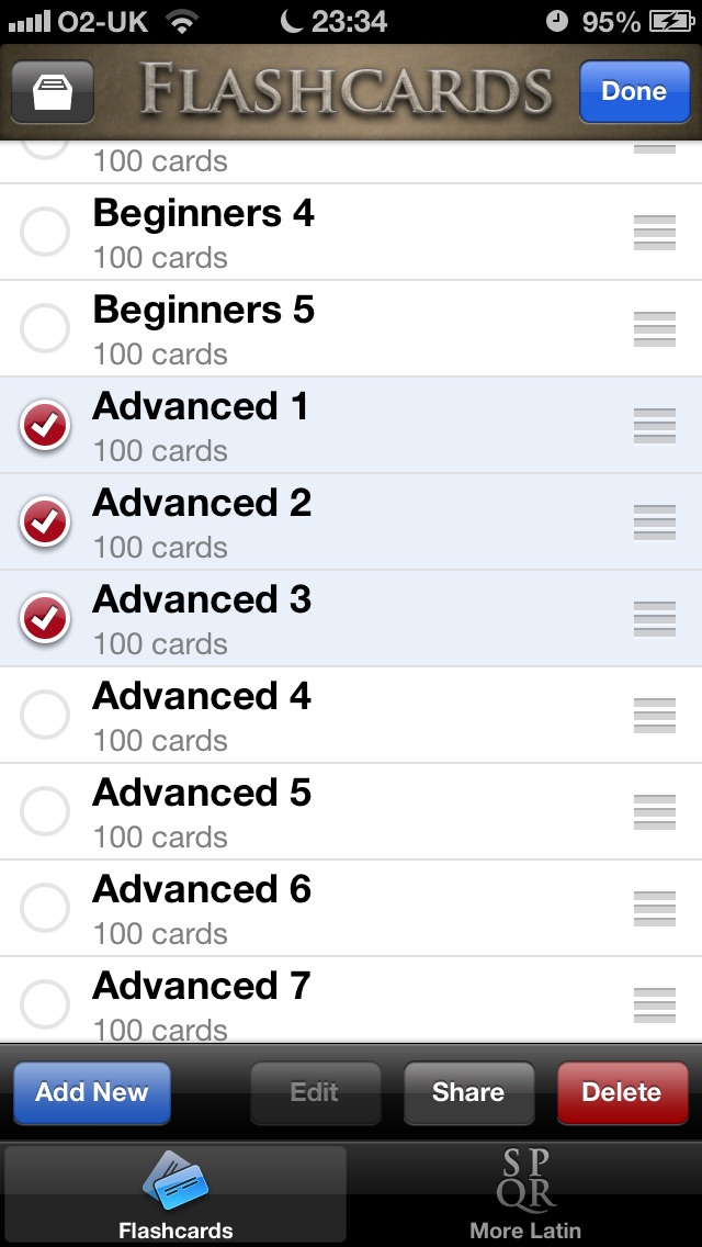 Télécharger Latin Flashcards + pour iPhone / iPad sur l'App Store (Education)
