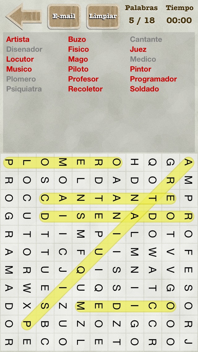 Sopa de Letras! screenshot1