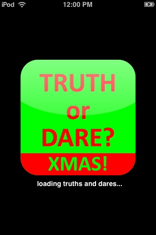 Screenshots of Xmas Truth or Dare for iPhone