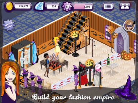 Screenshots of Fashion Design World - Halloween Edition for iPad