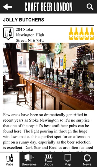 Craft Beer London screenshot1