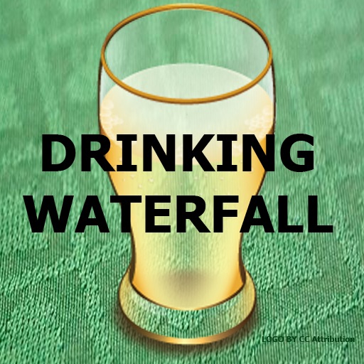 waterfall drinking game
