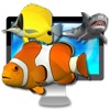 Desktop Aquarium 3D LIVE Wallpaper & ScreenSaver fish aquarium screensaver 