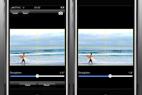 Captura de pantalla del iPhone 2
