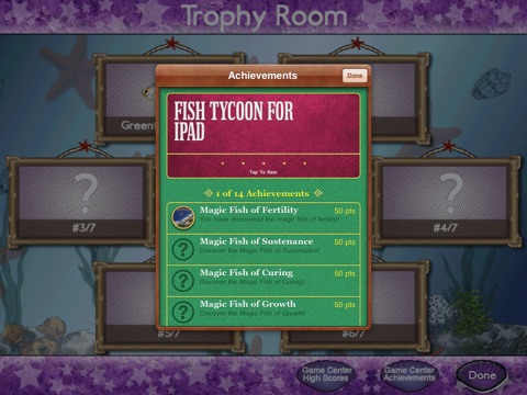 Игра Fish Tycoon for iPad