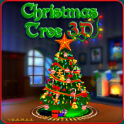 Christmas Tree 3D icon