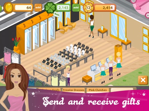 Screenshots of Fashion City - World of Fashion for iPad