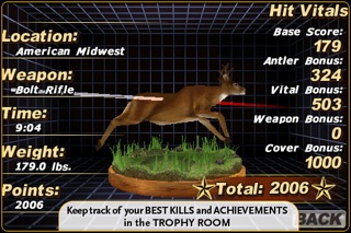 Screenshots of Deer Hunter 3D for iPhone