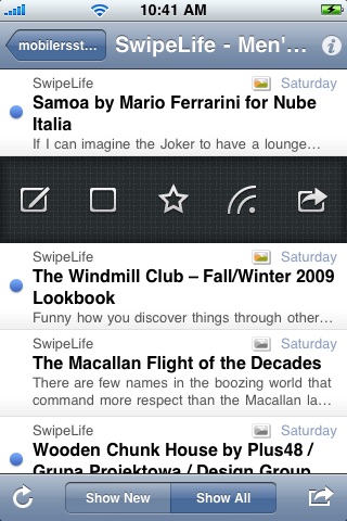 Captura de pantalla del iPhone 2