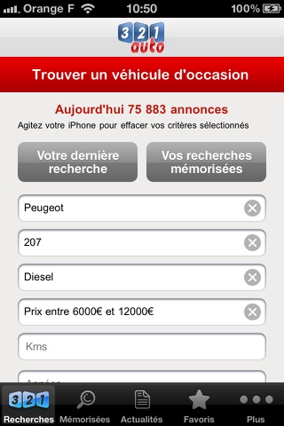 Capture d’écran iPhone 1