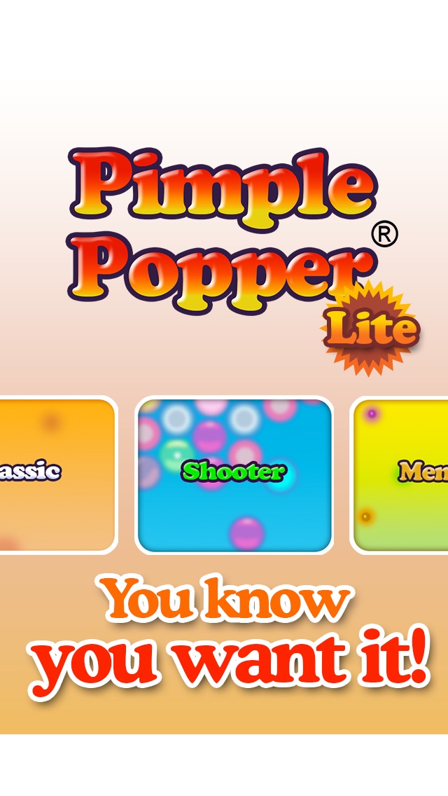 Screenshots of Pimple Popper Lite for iPhone