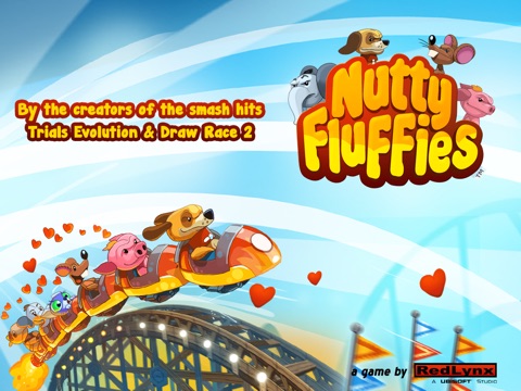 Nutty Fluffies Rollercoaster на iPad