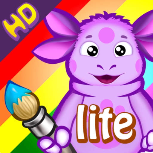 Luntik Colors the World HD Lite iOS App