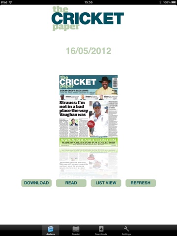 Скриншот из The Cricket Paper